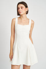 Load image into Gallery viewer, Ivory Palisades Mini Dress
