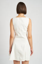 Load image into Gallery viewer, Ivory Palisades Mini Dress
