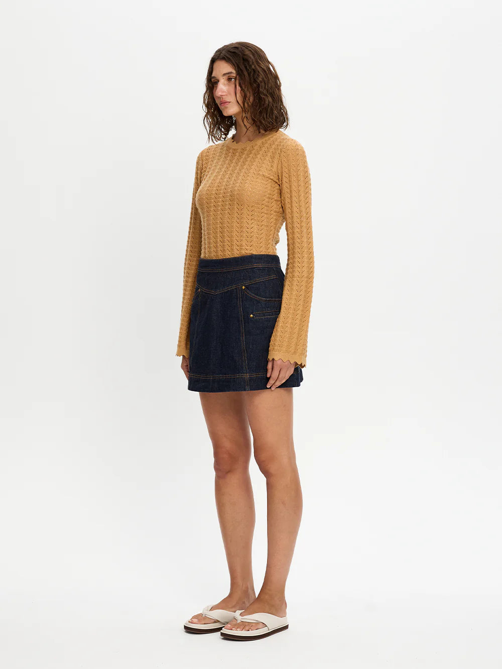 Immy Denim Mini Skirt