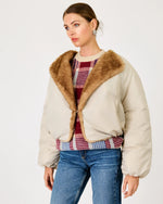 Load image into Gallery viewer, Camden Khaki Bomber Jacket
