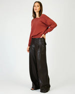 Load image into Gallery viewer, Rust Favorite Off Shoulder Sweater
