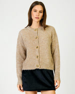Load image into Gallery viewer, Morgan Khaki Cardigan
