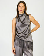 Load image into Gallery viewer, Gunmetal Anya Top
