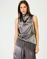 Load image into Gallery viewer, Gunmetal Anya Top

