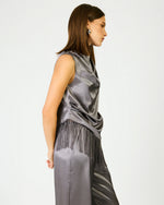 Load image into Gallery viewer, Gunmetal Anya Top
