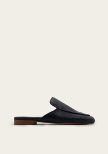 Sardinia Textured Leather Mule