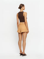 Load image into Gallery viewer, Tan Cameron Denim Short
