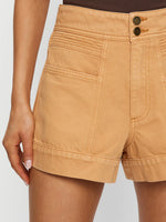 Load image into Gallery viewer, Tan Cameron Denim Short
