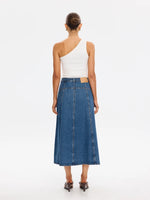 Load image into Gallery viewer, Rita Denim Midi Skirt
