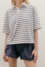 Load image into Gallery viewer, Frankie Rugby Polo Top

