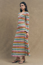 Load image into Gallery viewer, Priscilla Multi Stripe Dress
