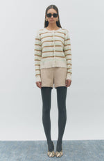 Load image into Gallery viewer, Sage Oatmeal Multi Cardigan
