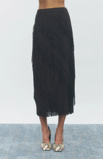 Load image into Gallery viewer, Kellie Plisse Pencil Skirt
