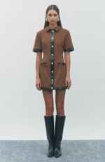Load image into Gallery viewer, Peyton Faux Suede Dress
