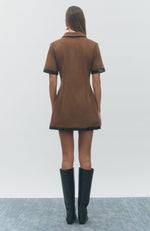 Load image into Gallery viewer, Peyton Faux Suede Dress
