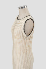 Load image into Gallery viewer, Ivory Knit Midi Dress
