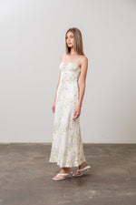 Load image into Gallery viewer, Front Tie Floral Print Dress
