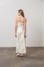Load image into Gallery viewer, Front Tie Floral Print Dress
