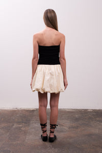 Strapless Two Tone Bubble Dress