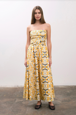 Load image into Gallery viewer, Multicolor Geo Midi Dress

