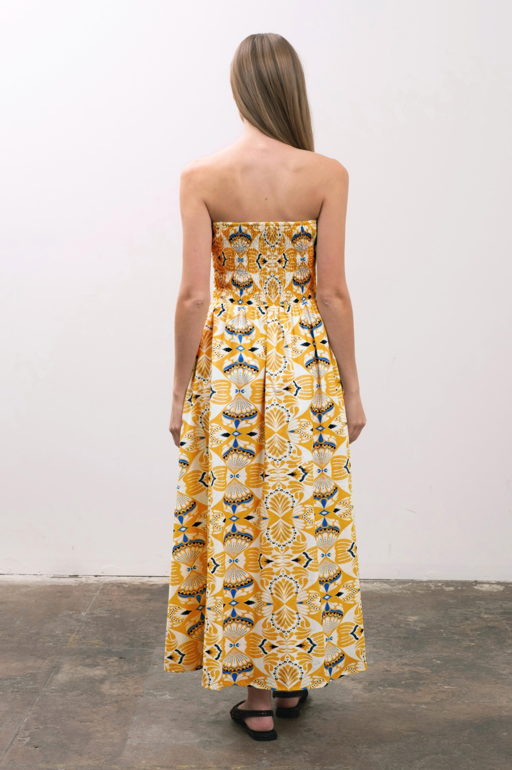 geo midi dress Multicolor Geo Midi Dress – Sapphire Boutique