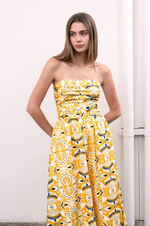 Load image into Gallery viewer, Multicolor Geo Midi Dress
