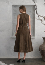 Load image into Gallery viewer, Western Embroidered Midi Dress
