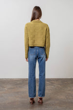 Load image into Gallery viewer, Olive Cardigan Sweater
