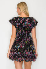 Load image into Gallery viewer, Whisper Bloom Mini Dress
