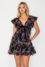 Load image into Gallery viewer, Whisper Bloom Mini Dress
