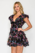 Load image into Gallery viewer, Whisper Bloom Mini Dress
