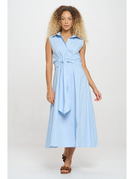 Skyline Serenity Shirt Dress