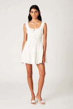 Load image into Gallery viewer, White Salt Dress
