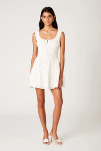 White Salt Dress
