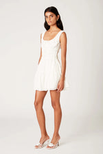 Load image into Gallery viewer, White Salt Dress
