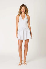 Load image into Gallery viewer, Ollie White Mini Dress
