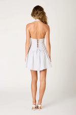 Load image into Gallery viewer, Ollie White Mini Dress
