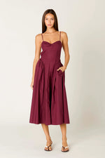 Load image into Gallery viewer, Plum Destene Dress
