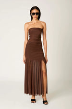 Load image into Gallery viewer, Nola Espresso Dress
