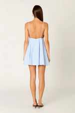Load image into Gallery viewer, Alessia Sky Mini Dress
