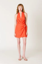 Load image into Gallery viewer, Isla Coral Red Dress
