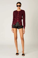 Load image into Gallery viewer, Baxter Oxblood Cardigan

