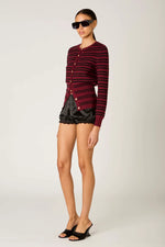 Load image into Gallery viewer, Baxter Oxblood Cardigan
