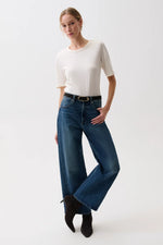 Load image into Gallery viewer, Cosmic Kyra Bowed Wide Ankle
