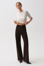 Load image into Gallery viewer, Brown Mocha Penny Wide Leg
