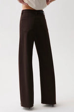 Load image into Gallery viewer, Brown Mocha Penny Wide Leg
