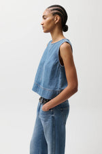 Load image into Gallery viewer, Rue Pop Over Swing Shirt

