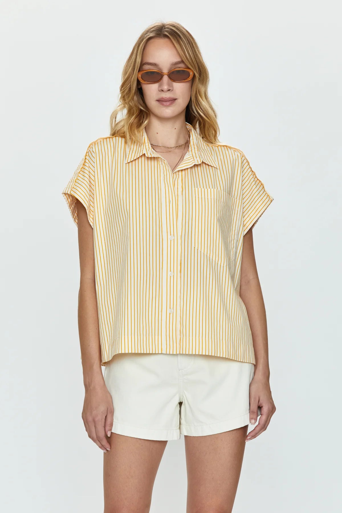 Marigold Cara Button Down