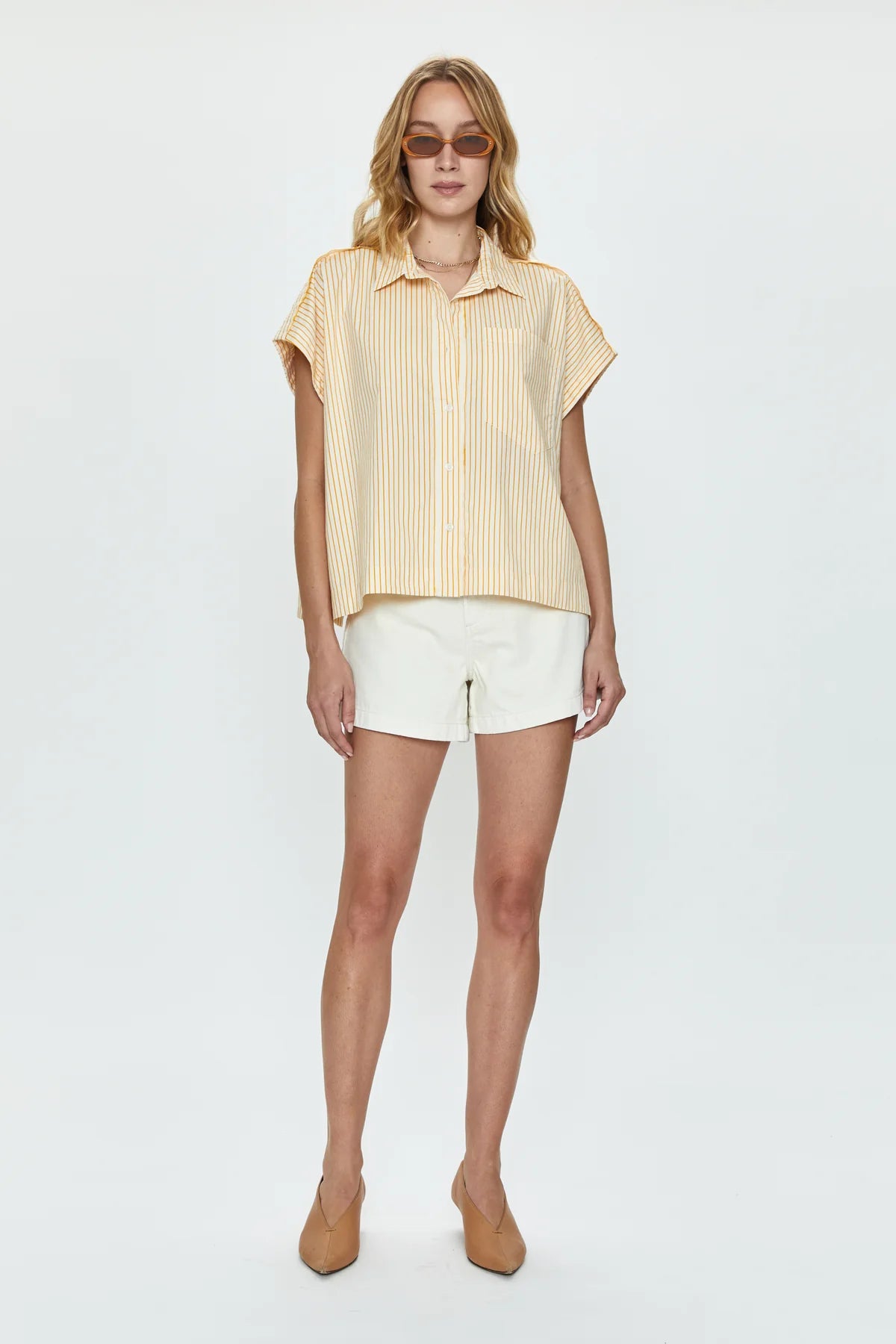 Marigold Cara Button Down