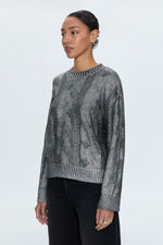 Load image into Gallery viewer, Gilded Midnight Everly Sweater
